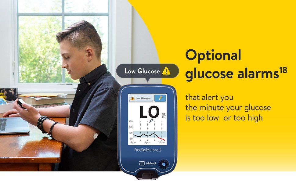 Optional glucose alarms