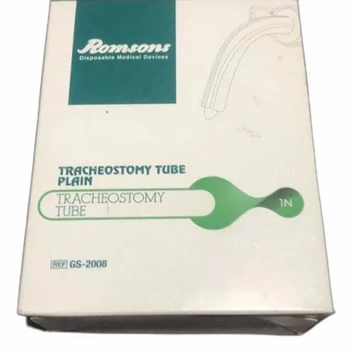 [ROMS_DISP_TRACHTUBE_PLAIN_9MM_10BOX] Romsons Tracheostomy Tube (Plain) 9.0MM, Box of 10